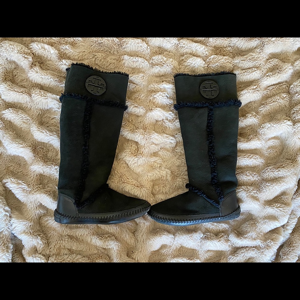 Tory Burch shearling knee high boots - Size 5.5